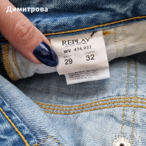 Дамски дънки Replay , снимка 3 - Дънки - 35452488