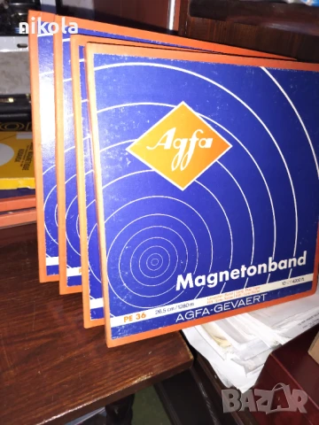 Ролки 26.5 см с нова лента  AGFA  BASF  и др  с кутии -60лв, снимка 3 - Други - 50584099