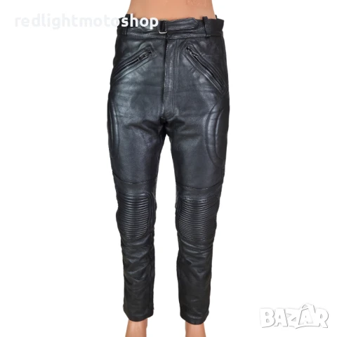 📌 5027 – Мъжки кожен мото панталон – Размер 28 – 🟩 80 лв