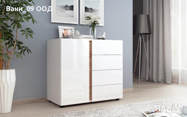 Скрин в бял гланц , снимка 4 - Скринове - 43823787