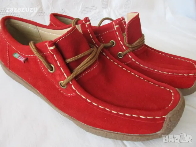 ДАМСКИ МОКАСИНИ, червени, много удобни, снимка 3 - Дамски ежедневни обувки - 49627691