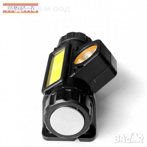 Акумулаторен LED фенер челник High Power / 414, снимка 5 - Екипировка - 35589830