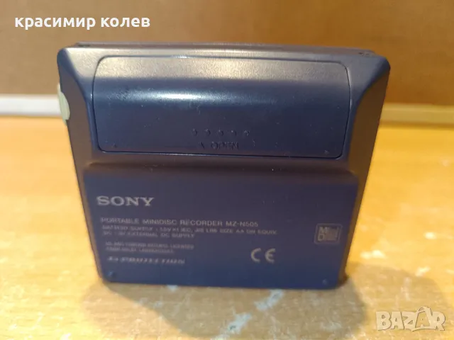мини диск "SONY MZ-505", снимка 6 - Декове - 49517032