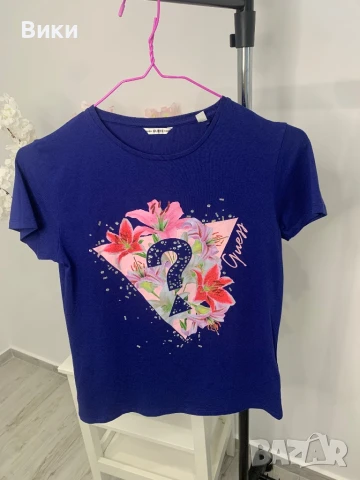 Тениска на Guess, размер 16г но е подходяща и за XS-S, снимка 3 - Тениски - 50829504