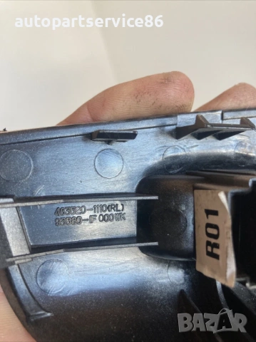 Бутон за стъкло на задна лява врата за KIA Sportage 2.0 CRDi (2009) 483520-1110, снимка 2 - Части - 53439064