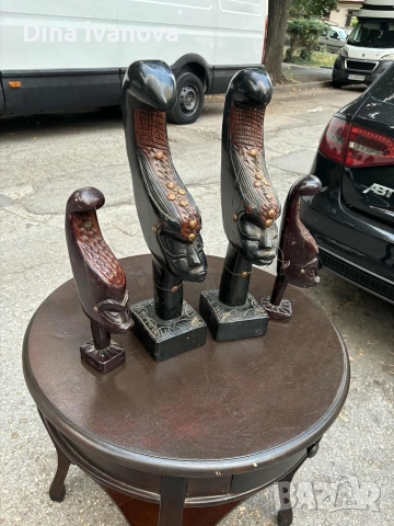 африкански статуетки , снимка 2 - Антикварни и старинни предмети - 52633209