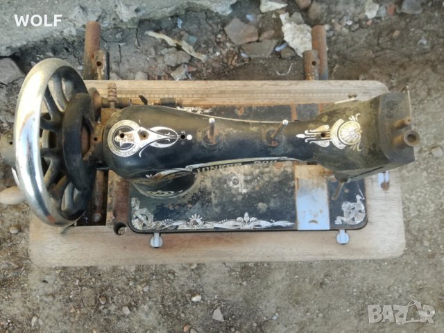 Junker & Ruh Karlsruhe Baden 1900г стара немска шевна машина, снимка 7 - Антикварни и старинни предмети - 28737251