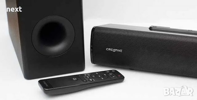 Озвучителна система Creative Stage ver.2 , Bluetooth + Гаранция, снимка 3 - Аудиосистеми - 39777891