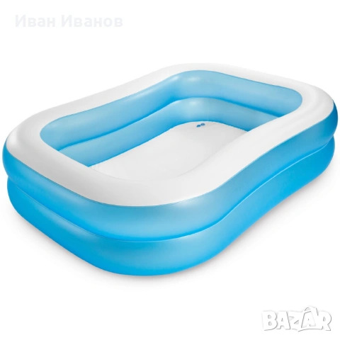 Надуваем семеен басейн - 2.03м х 1.52м х 48см - Intex, снимка 3 - Басейни и аксесоари - 53438109