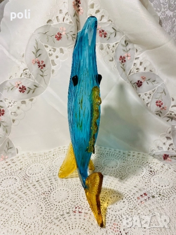 стъкло Murano риба, снимка 2 - Декорация за дома - 52157849