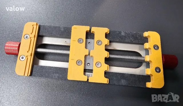 Стойка държач менгеме за платка и чипове при запояване и ремонт, снимка 2 - Поялници и запояване - 49598092