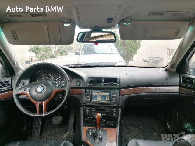 BMW Е39 НА ЧАСТИ 530D Face 193кс автомат БМВ Е39 Комби на Части, снимка 12 - Автомобили и джипове - 38286016