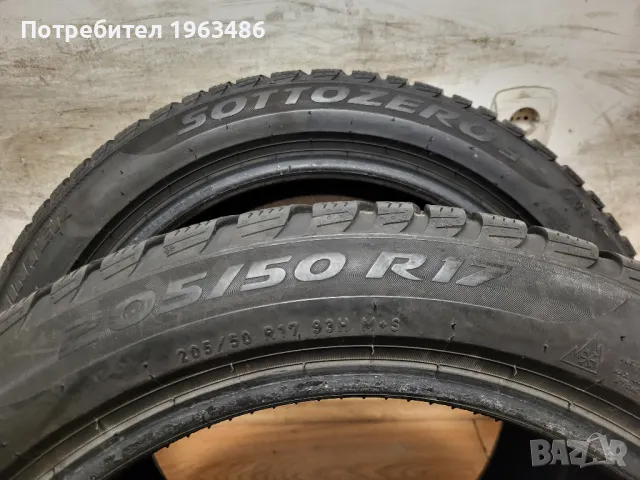 2 бр. 205/50/17 Pirelli DOT1022 / зимни гуми, снимка 7 - Гуми и джанти - 48713995