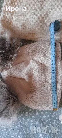 Нов комплект шал и шапка, снимка 3 - Шапки, шалове и ръкавици - 47812786