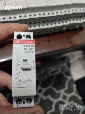 импулсно реле , снимка 2 - Резервни части за машини - 53432060