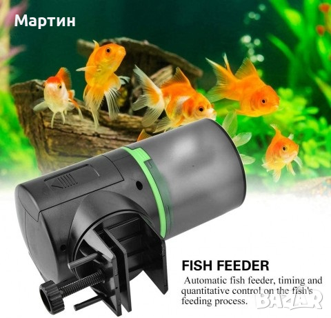 Автоматична хранилка за рибки AF-2019B LCD дисплей аквариум, снимка 3 - Оборудване за аквариуми - 44859681