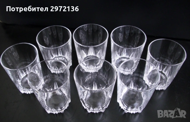 Чаши за ракия Arc комплект 8 броя, снимка 3 - Чаши - 53131415