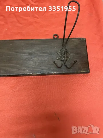 Старинна закачалка , снимка 6 - Антикварни и старинни предмети - 47356535