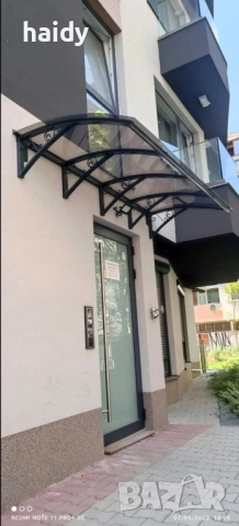 Навеси от метални конструкции с поликарбонат и сандвич панел , снимка 11 - Ремонти на покриви - 52533702