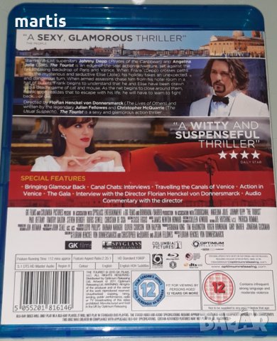 The Tourist Blu-Ray , снимка 3 - Blu-Ray филми - 33002134