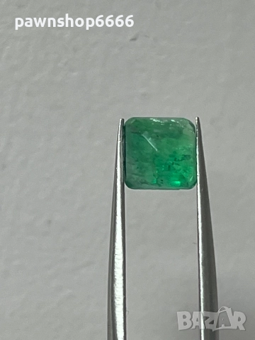 Продавам естествен изумруд 1,85 карата демонтиран от златни обеци, снимка 12 - Други - 52748549