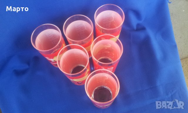 6 чаши кока кола коледни, снимка 6 - Чаши - 27635447