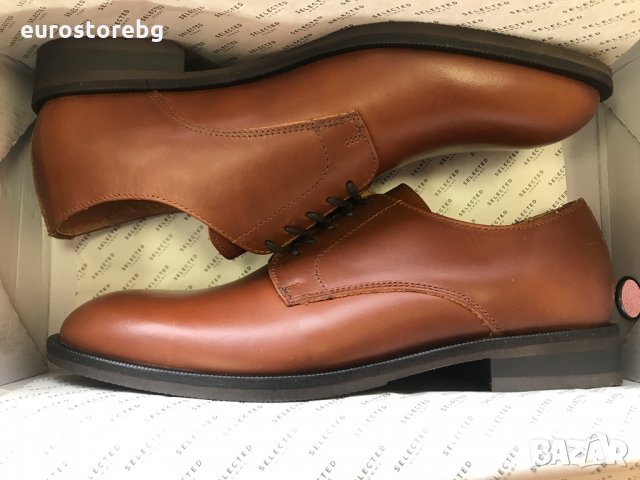 (-60%) Мъжки кожени обувки Selected, Естествена телешка кожа, размери 41 и 42, 16070194, снимка 6 - Официални обувки - 32286824
