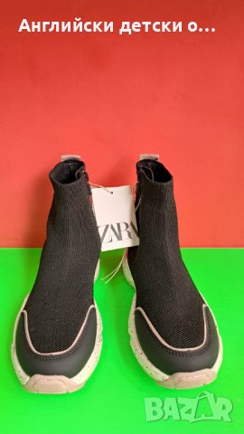 Английски детски кецове-ZARA , снимка 6 - Детски маратонки - 40271375