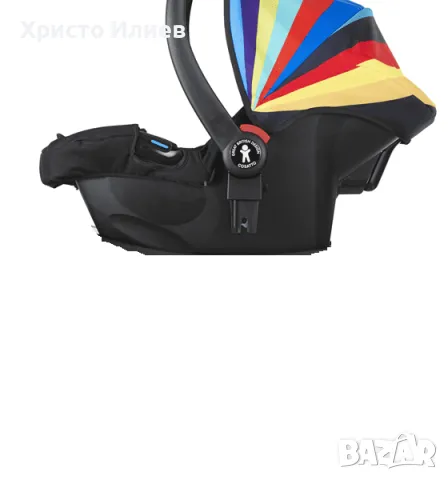 Детско Столче за Кола Кошница за Новородено Cosatto Hold Go Brightly  Група 0+ 3-13кг., снимка 2 - Столчета за кола и колело - 26485095