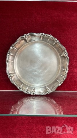 Посребрена чиния, снимка 2 - Декорация за дома - 43924095