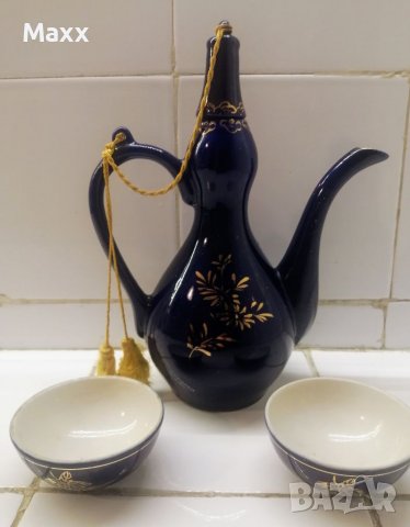 Продавам стари порцеланови супник, чинии, чайник за чай от НРБ, СССР и Северна Корея, снимка 2 - Други - 36029520