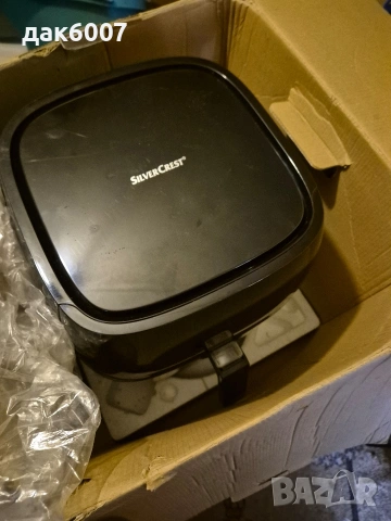 Фритюрник без мазнина SilverCrest, дигитален, 2150W, 5.2L, снимка 5 - Фритюрници - 53437632