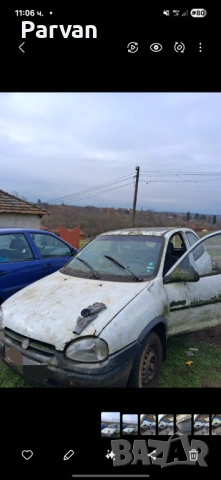Продава се на части  опел корса 1.4 бензин може и цяла колата е със работещ двигател  всичко налично