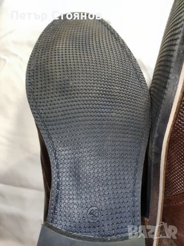 Елегантни мъжки клакрове от естествена кожа OLIVER JACOB №43, снимка 12 - Мъжки боти - 36762266