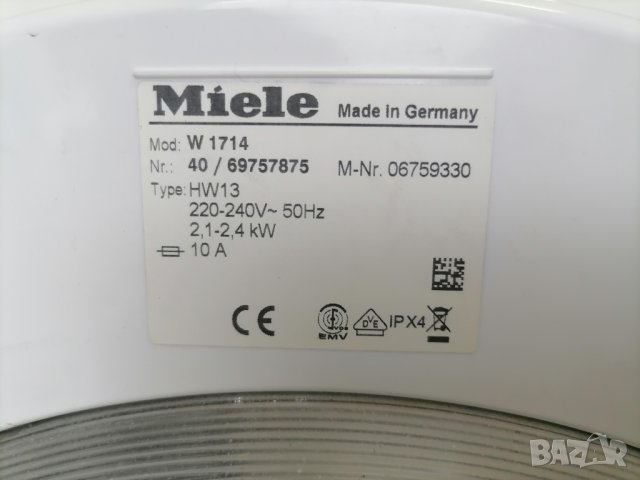 Miele W1714 , снимка 7 - Перални - 36840521
