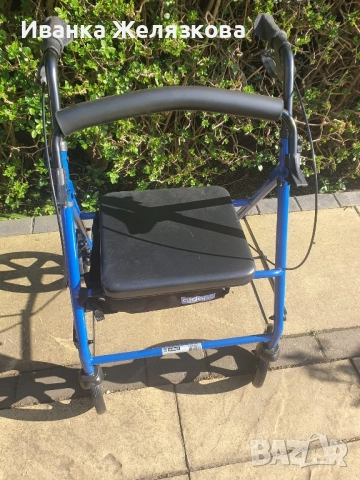 проходилка за трудно подвижни хора със спирачки и седалка за почивка., снимка 4 - Други - 51007994