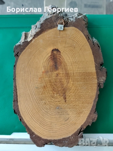 Малка рисувана картина върху дърво, снимка 4 - Картини - 51996601