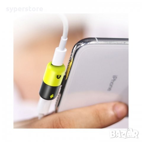Преходник от iPhone 5 6 7 Lightning към Lightning слушалки и зареждане DigitalOne SP00097 Адаптер Li, снимка 4 - USB кабели - 28101788