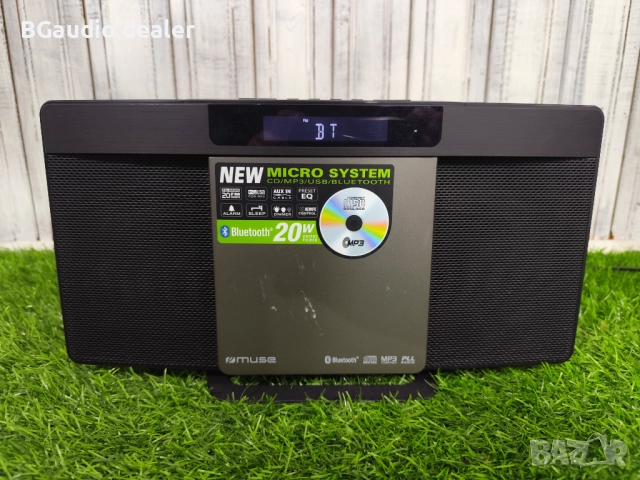 MUSE M-59 BT с радио, Bluetooth, CD, USB, MP3, 20 W, 