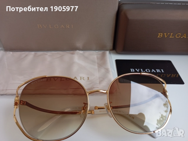 BVLGARI Diva Dream Fan BV6181B – Оригинални дамски слънчеви очила, нови, снимка 2 - Слънчеви и диоптрични очила - 52533588