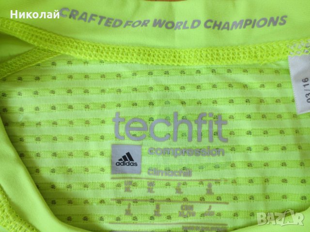 adidas Techfit Chill LS Shirt, снимка 5 - Спортни дрехи, екипи - 26432300