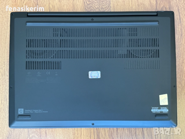 16' WQXGA 2.5K i7-11800H Lenovo ThinkPad X1 Extreme Gen 4 64GB DDR4/512GB NVMe/Nvidia RTX 3050 Ti, снимка 8 - Лаптопи за работа - 52000533