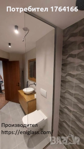 Паравани от закалено стъкло, снимка 2 - Душ кабини и вани - 52401610