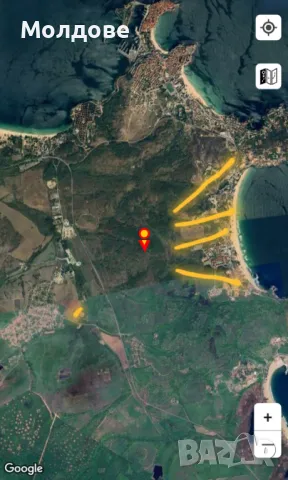 Продавам 887.5кв.м идеални части от земеделска земя в близост до плаж Каваци, снимка 2 - Земеделска земя - 49226292