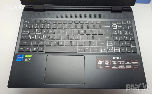 Acer Nitro 5 AN515-58 i7 12700H/16GB/512SSD/RTX 3070Ti-8GB/FHD/144Hz, снимка 9 - Лаптопи за игри - 51698228