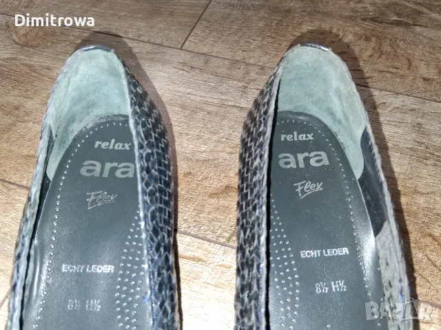 Намалена цена 36лв н.42,5/uk8 1/2  Ара/Ara пролетни обувки, снимка 13 - Дамски обувки на ток - 48820274