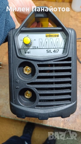 Инверторен електрожен DECA SIL 417 (реални 170 ампера), снимка 4 - Други инструменти - 53173383