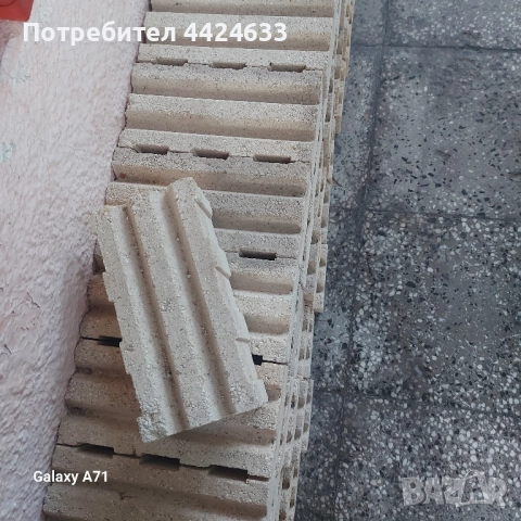 Огнеопорни тухли 56 броя., снимка 2 - Строителни материали - 51500433