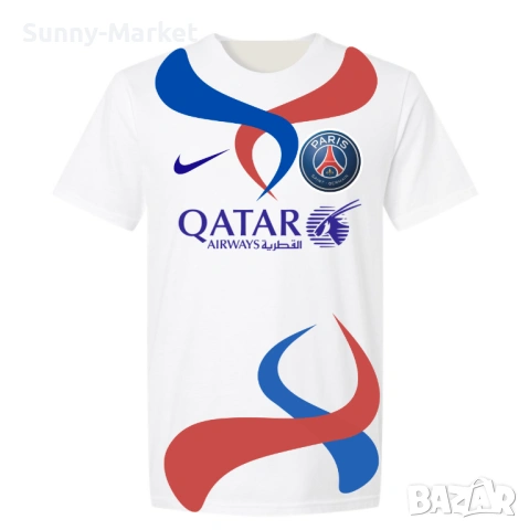 ПСЖ тениска футболна , PSG фланелка футбол , спортна блуза