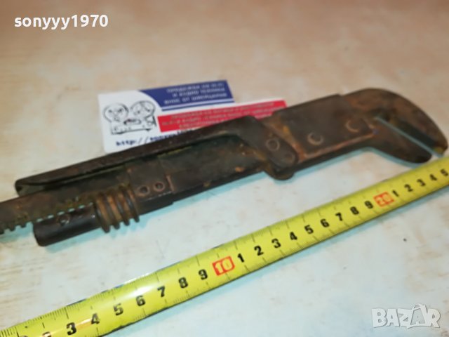 стар раздвижен ключ от франция антика 0502231506, снимка 6 - Антикварни и старинни предмети - 39562685